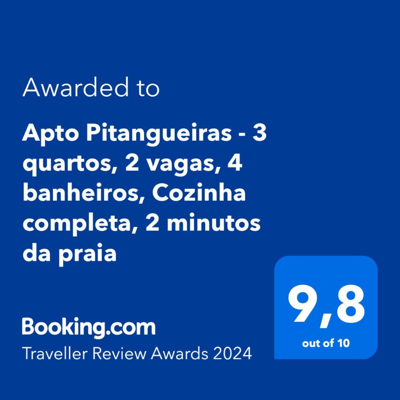 Apto Pitangueiras - 3 Quartos, 2 Vagas, 4 Banheiros, Cozinha Completa, 2 Minutos Da Praia Guarujá Exterior photo